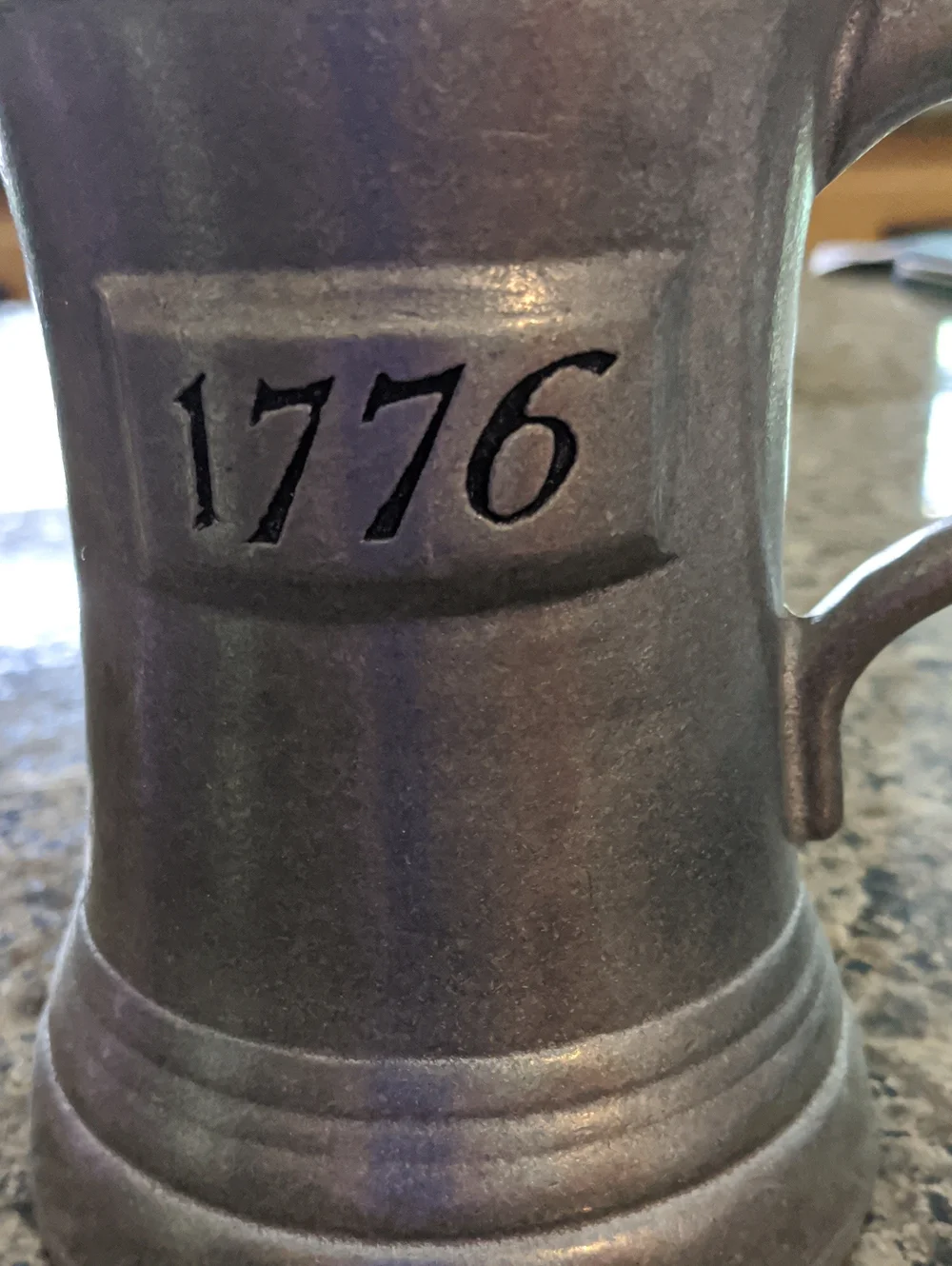 Wilton Pewter Tankard Collectible Metalware 1776 anniversary Limited Mug Vintage